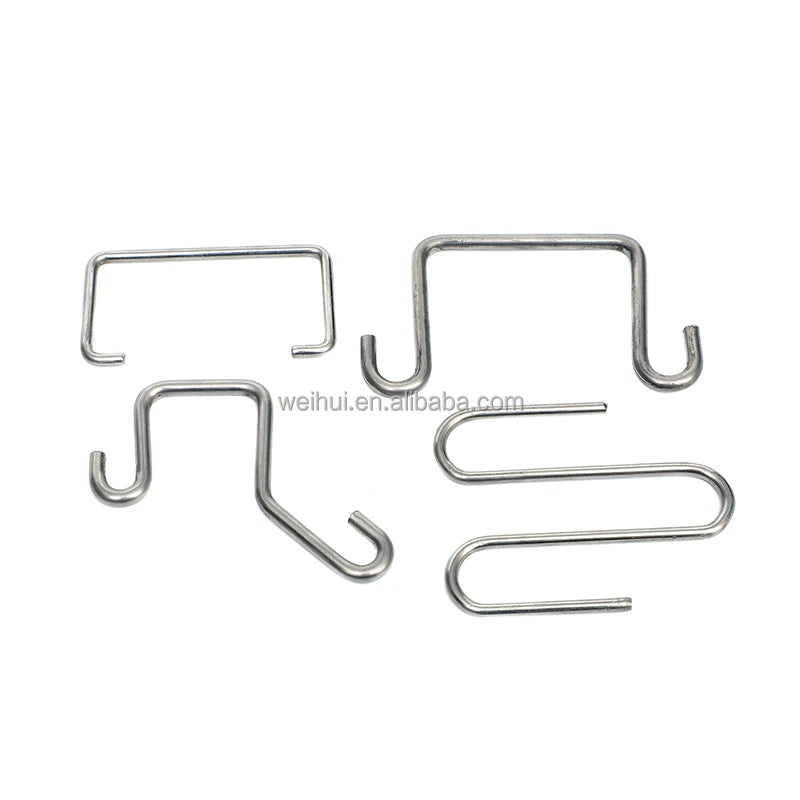 Customized Coil Bending Wire Forming Spring of Stainless Steel Hardware Metal Parts Clip Bending Parts and Safety Lock Clip Pin