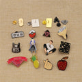 Designer VintageBrooch Kawaii Custom Enamel Lapel Pins Moving Spinning Parts Blank Pins Custom Clothing Pin Logo