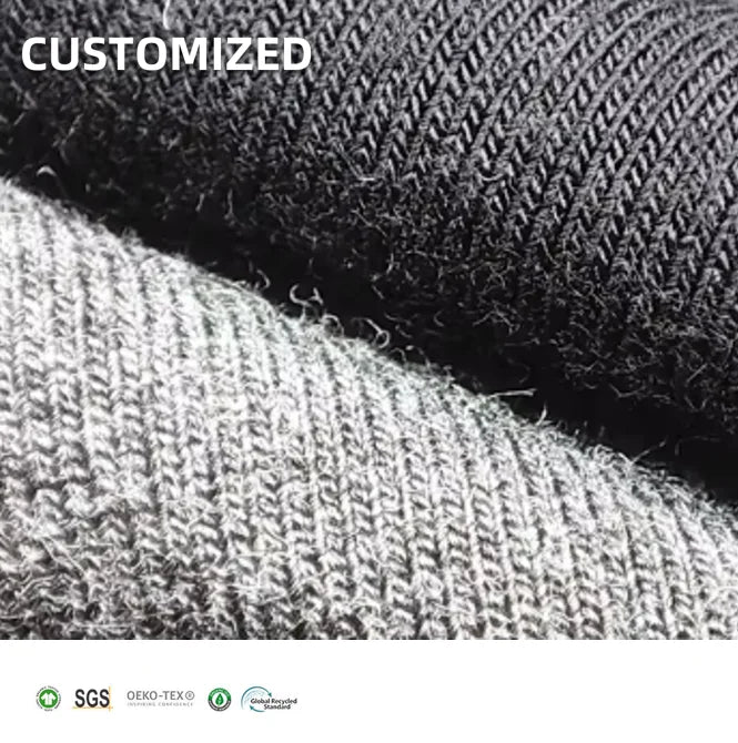 Comfortable Natural Warm Fabric 61% Bamboo 27% Organic Cotton 12%Spandex Jersey for Loungewear