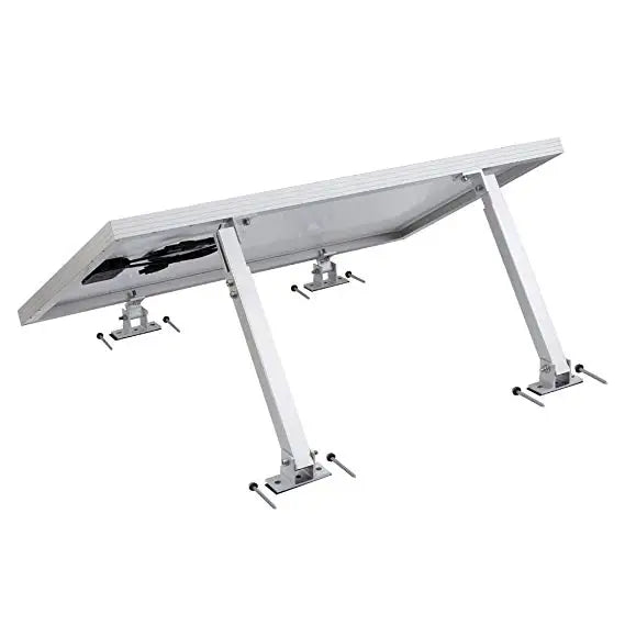 Solar Panel Tilt Mounting Kit 15-30 Degrees Adjustable  Front Leg and Rear Leg Support Tilt Leg Bracket Solar Mounting System