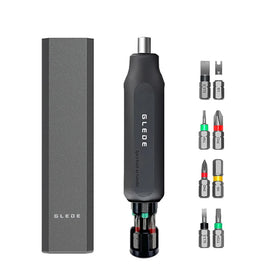 GLEDE 8-in-1 Professional CRV Mini Bits Magnetic Screwdriver Set Plastic Phillips Screw Head DIY Repair Craft Tools Box OEM