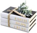 Hard Cover Decorative Book Stack for Coffee Table Faux Book Stack with Perfect Binding Art Paper for Interior Decoration