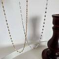 S925 Sterling Silver Lip Chain Necklace