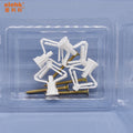 ELEHK Plastic Aircraft Wing Anchor Hollow Wall Expansion Plug Anchor Bolts+Screw Kit Set