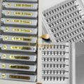 Stock 0.05mm 6D 7D 8D 9D Promade Fans Lashes Extension Short Root D Curl Pre Made Volume Fan Eyelashes