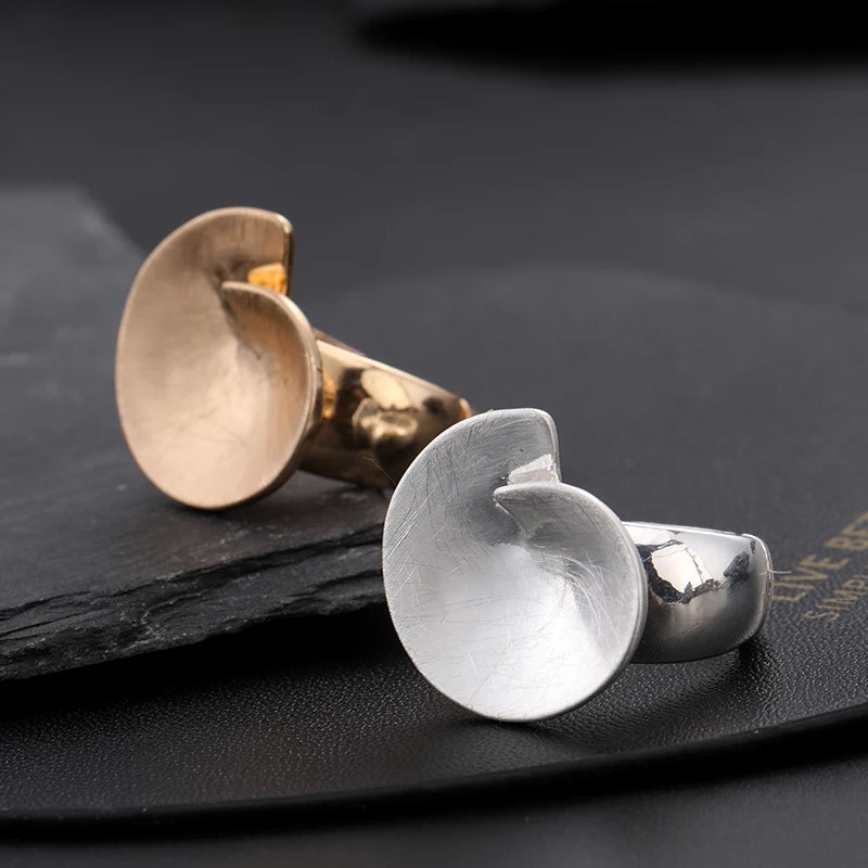TongLing Elastic String Gold Statement Rings Irregular Geometric Women's Stacking Rings for Wholesale MegaBDM