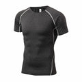 Breathable Custom Wholesale Gym Sport Running New Design Adult Short Sleeve  Fitness Sport Men T-shirt