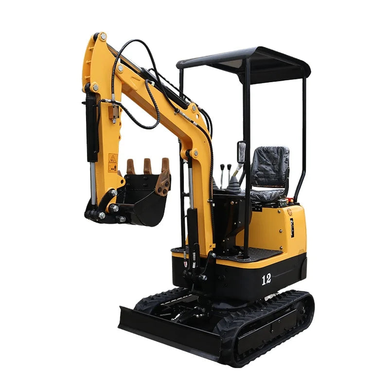 800KG 900KG 0.8 Ton Crawler Excavator Mini 0.8 Ton 0.9 Ton Small Digger Machine Price With Attachments