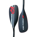 Kingpaddle Cranked Shaft Carbon Fiber Adjustable Whitewater Kayak Paddle