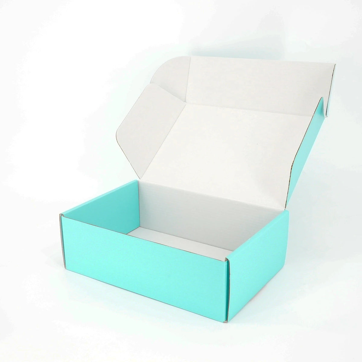 Custom Logo Custom Corrugated Light Blue Shipping With Logo Packaging Shoe Box Packaging Box Airplane Corrugated Box