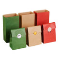 Resealable Bags Stand up Snack Packing Zipper Pouch Bags Kraft Paper Black Zip Lock Black Cosmetic Packaging PE KEYI