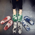 New Chinese-style fabric linen slippers for men and women Cotton slippers