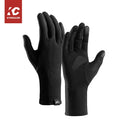 Men's Women's Outdoor Sports Thermal Nylon Gloves Long Cuff Non-Slip Design Winter Warm for Screen Cold Weather