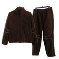 Men's Reflective Tracksuit Set | Plus Size Quick Dry Windbreaker Suit | Unisex Casual Autumn Reflective Wear
