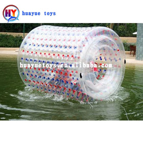 Inflatable Water Roller Pool Toys Inflatable Hamster Roller Wheel Floating Inflatable Water Sport Games Entertainment Park Game