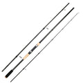 BalanZze 1.8m 2.1m Ultra Light Spinning Fishing Rod 3 Sections Carbon Fiber Sea Bass Spinning Rods