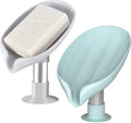 Hot Item Self Draining Soap Dish Bathroom Table Countertop Shower Soap Holder