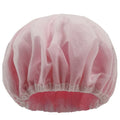 Custom Woman Luxury Waterproof Eva Microfiber Fabric Lined Shower Caps Xl Big extra Large Jumbo Reversible Hair Bathing Bonnet