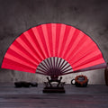 10 Inch Folding Fan Hand Silk Cloth DIY Chinese Folding Fan Wooden Bamboo Antiquity Fold Fans DIY Calligraphy Painting Decor