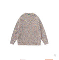 KGYA Custom LOGO Men Sweater Jacquard Knitwear Pullover Crew Neck Knit Top Long Sleeve Winter Men Knitted Sweater
