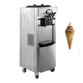 Commercial 2+1 Flavors Ice Cream Maker Automatic Vertical Soft Ice Cream Machine with GMCC Double Compressors LCD Touch Screen