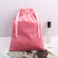Wholesale Spot Goods Pink Velvet Drawstring Hair Gift Shoe Packing Pouch High End Shopping Dust Drawstring Velvet Bag