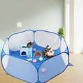 Wholesale Manufacturers' Oxford Foldable Steel Wire Pet Playpen Tent for Cats Pop Closure Tree Hole Shape Indoor/Outdoor Use