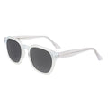 Customized Yellow Blue Transparent Frame Trendy Retro Optical Acetate Sunglasses