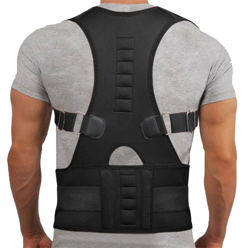 Magnetically Straightener Medical Pain Orthopedic Brace Shoulder Lumbar Back Support Belt Posture Corrector for Men and Women
