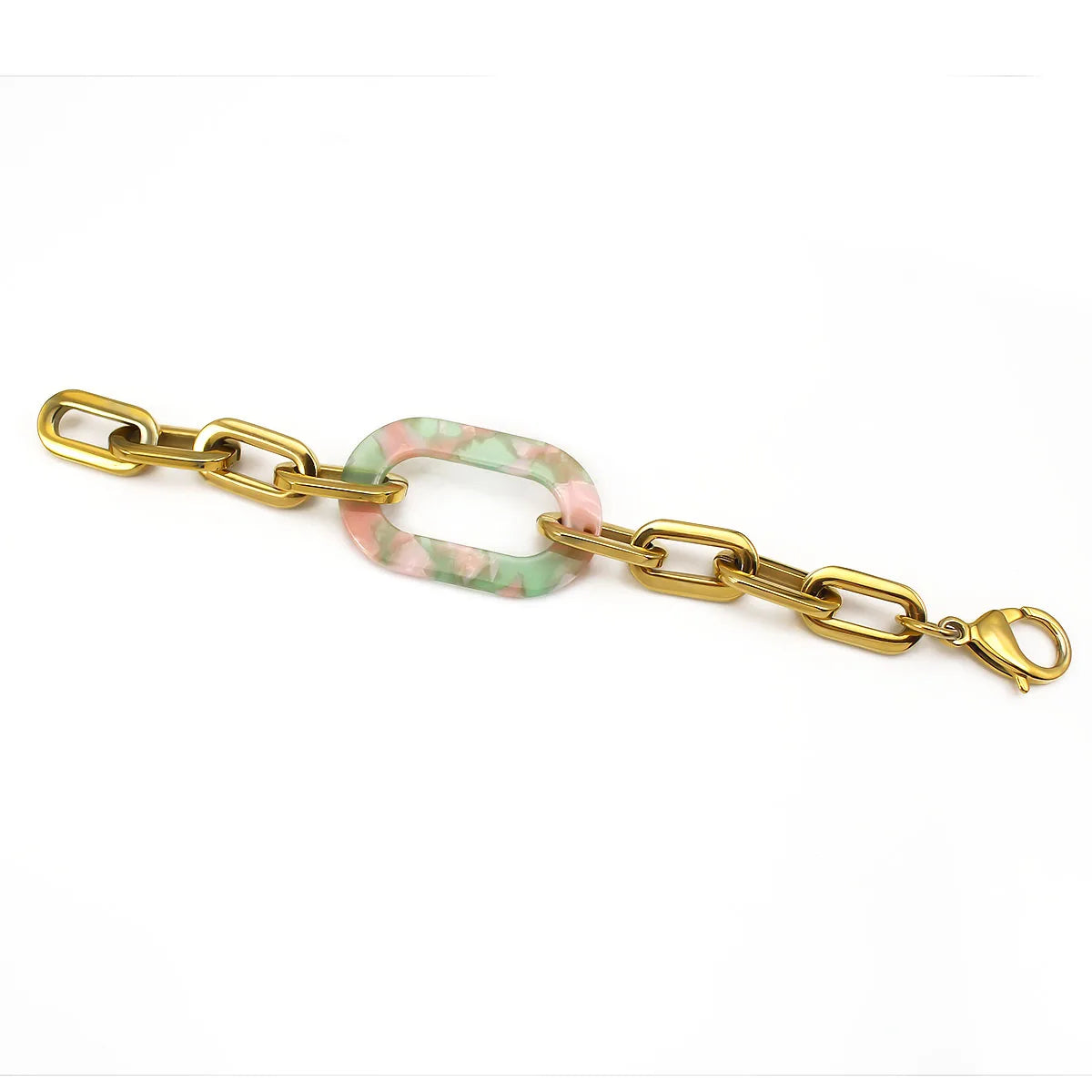 2025 Thick and Thin Charm Bracelets Bangles Fashion Jewelry Punk Style Chain Link DIY Bracelets for Women