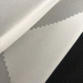 Woven Fusible Adhesive Water Soluble Velvet Interlining Fusible Buckram Fabric Double Dot Pa Coating Bi-stretch 100% Polyester