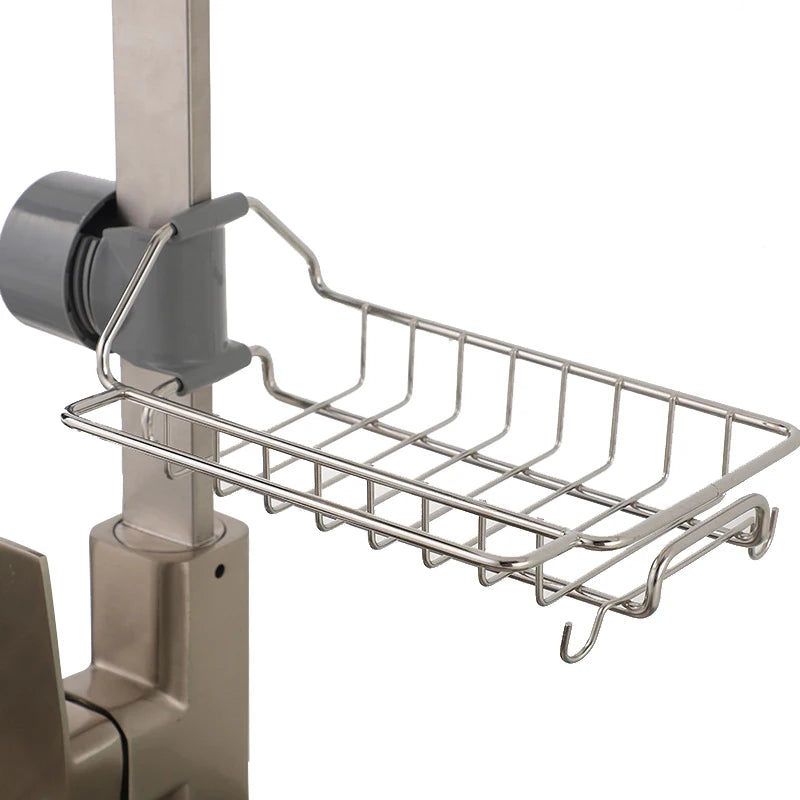 Kitchen Storage Faucet Rack Hanging Basket Kitchen Sink Faucets Rackfaucet Drain Rack