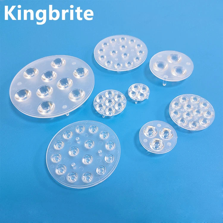 25/35/45/50/67/73/92/95/110mm Different Size Available Angle From 5-60 Degree Indoor Par Light 3535 Multi Lens Module Led Lens