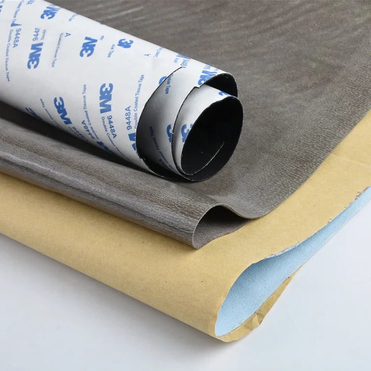 Hot Selling Self-Adhesive 3M Customised Printed PU Leather Material Synthetic Suede for Golf Shoes Decorative Bags Hot Melt