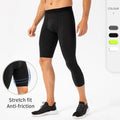 High Elastic Breathable Basketball Training Leg Fitness Pants Men's Quick Dry Compression Long and Short Men Legging