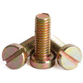 Durable Din84 Slotted Cheese Head Screw Carbon Steel Machine Bolts for Industrial Machinery