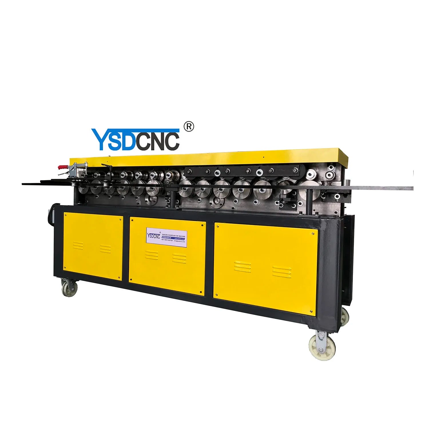 Rectangular Air Pipe Duct Tdf Flange Forming Fabrication Machine