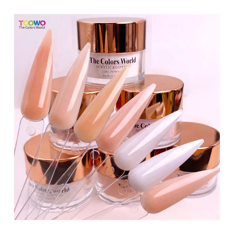 Pink White Clear 3 Basic Colors Acrylic Powder Dipping Powder Extension Nail Art Carving 3D Professional Factory Wholesale