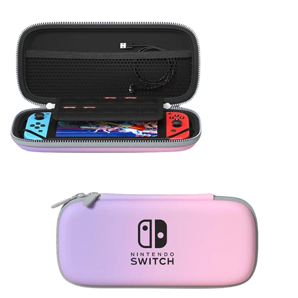Custom Customized EVA Hard Shell Case Shockproof Zipper Closure for Nintendo Switch Lite Portable Digital Gear Travel Protection
