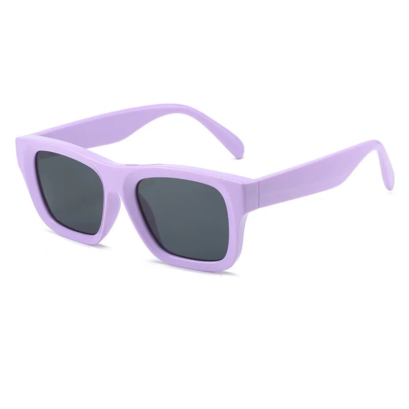 Superhot Eyewear 69900 Fashion 2023  Vintage Rectangle Cat Eye Thick Frame Sun Glasses