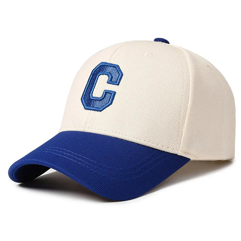 A Frame Style Cotton 3D Embroidery Logo Baseball Hat Custom Gorros Sports Two Tone Baseball Cap Supplier