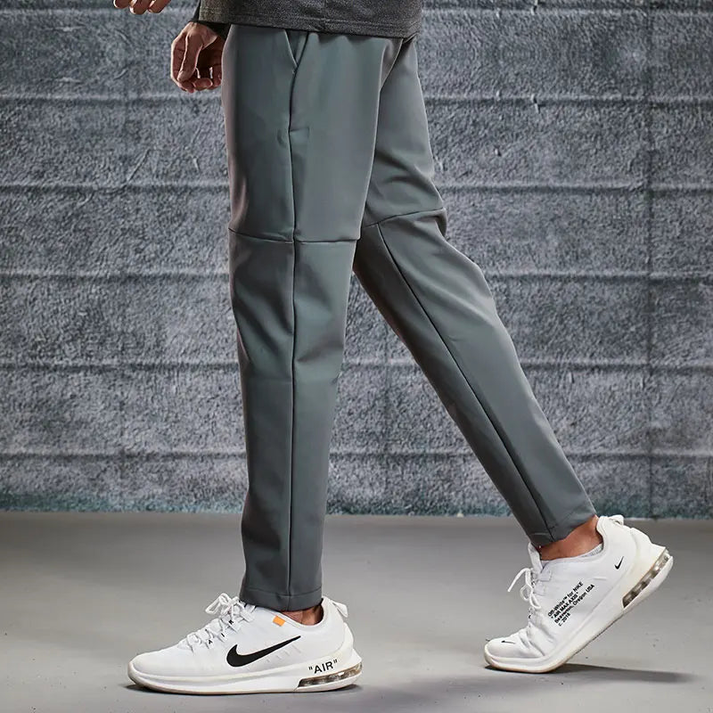 Blank Sportswear Cargo Pants 80% Nylon 20% Spandex OEM Custom logo Thick Blank Cargo Trousers for Men