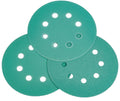 PEX 6inch 150mm Aluminum Oxide Zirconia Fast Cutting Performance Green Film Sanding Disc