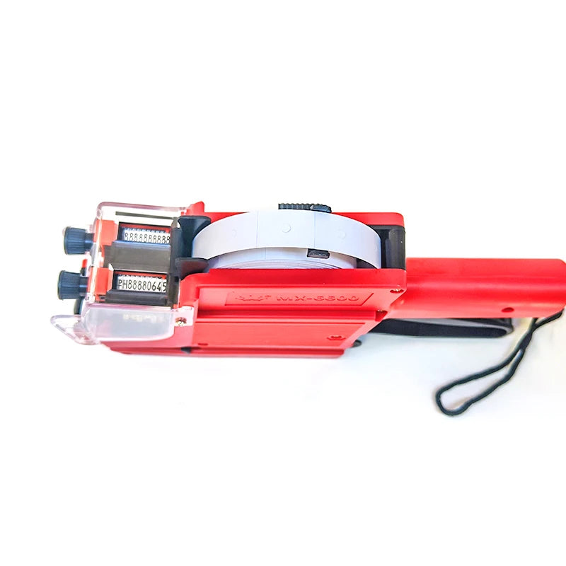 MX6600 Eos 2 Line 10 Digits Price Tag Gun Labeller Hand Held Price Maker