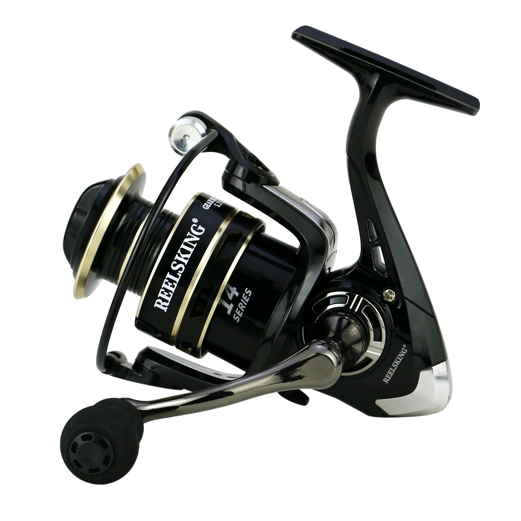 SNEDA AE2000-7000 Spinning Fishing Reel 5.2:1/4.7:1 Full Metal Body Saltwater Ht-100 Bass Carp Fishing Wheel