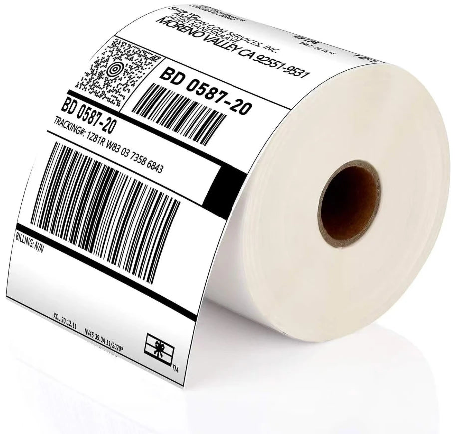Custom Paper Thermal Sticky Shipping Label
