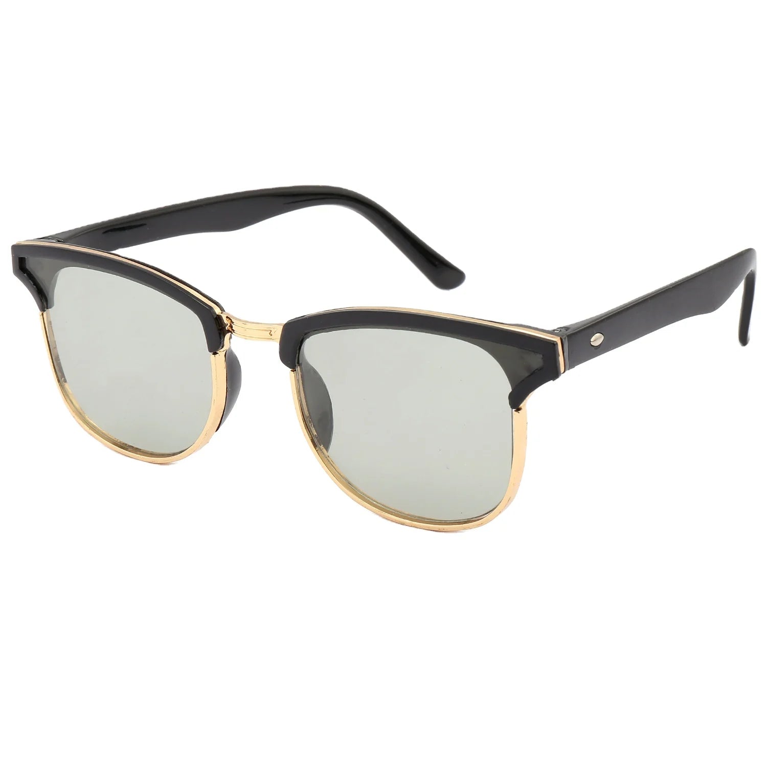 2023 Newest Photochromic Retro Oversize Oval Sunglasses Metal Frame UV400 Protection Unisex Fashion Vintage Wholesale Custom
