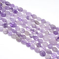Wholesale 6*8/8*10mm Natural Purple Jade Loose Gemstone Beads Purple Colour for DIY Jewelry