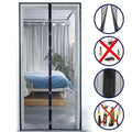 XinLan High Quality Custom Size Fiber Glass Polyester Anti Fly Insect Screen Mesh Strong Magnetic Mosquito Net