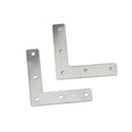 L Shape Iron Right Angle Corner Connector Silver Carton Packed Sturdy Photo Frame Fastening Accessories